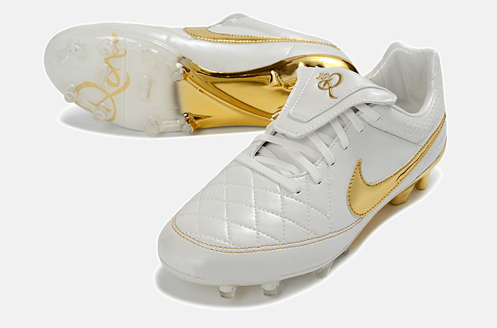 Nike Tiempo Legend Elite FG - Branca e Dourada - Touch of Gold - MAGNUM SPORT*