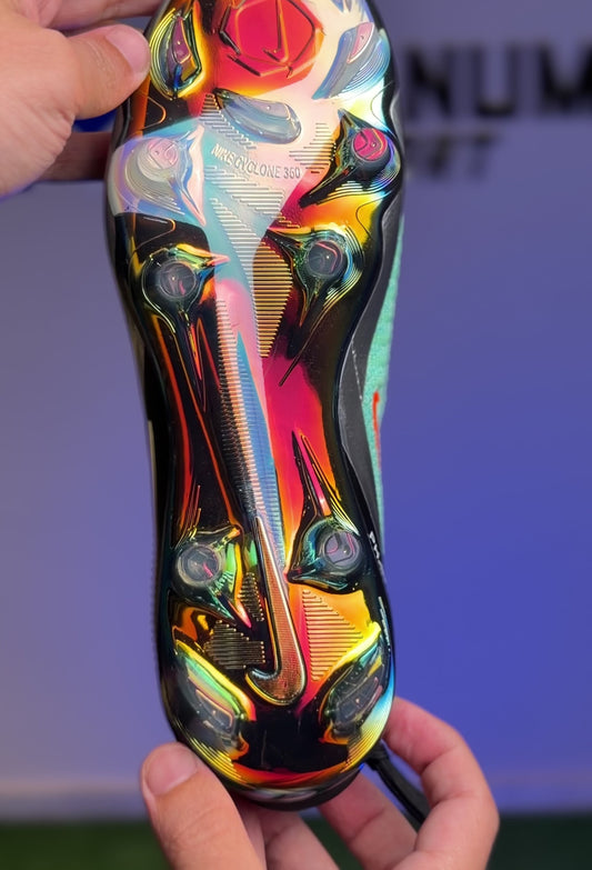 Chuteira Nike Phantom 6 Elite FG - Preta e Azul