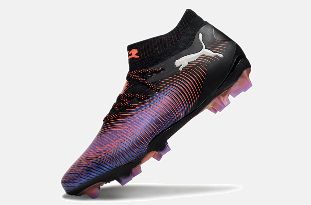 Chuteira Puma Future 8 FG - Roxa e Preto - detalhe