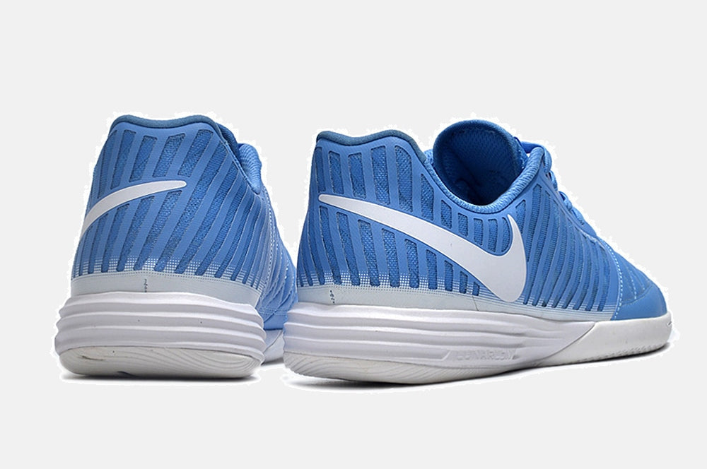 Tênis Futsal Nike Lunar Gato IC - Azul e Branca