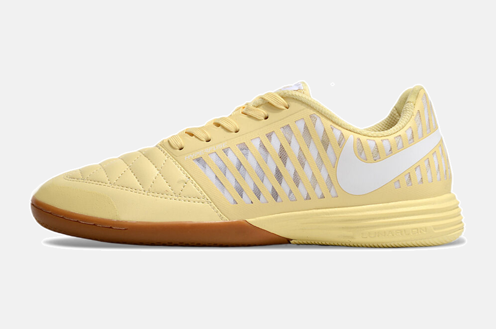 Tênis Futsal Nike Lunar Gato IC - Creme