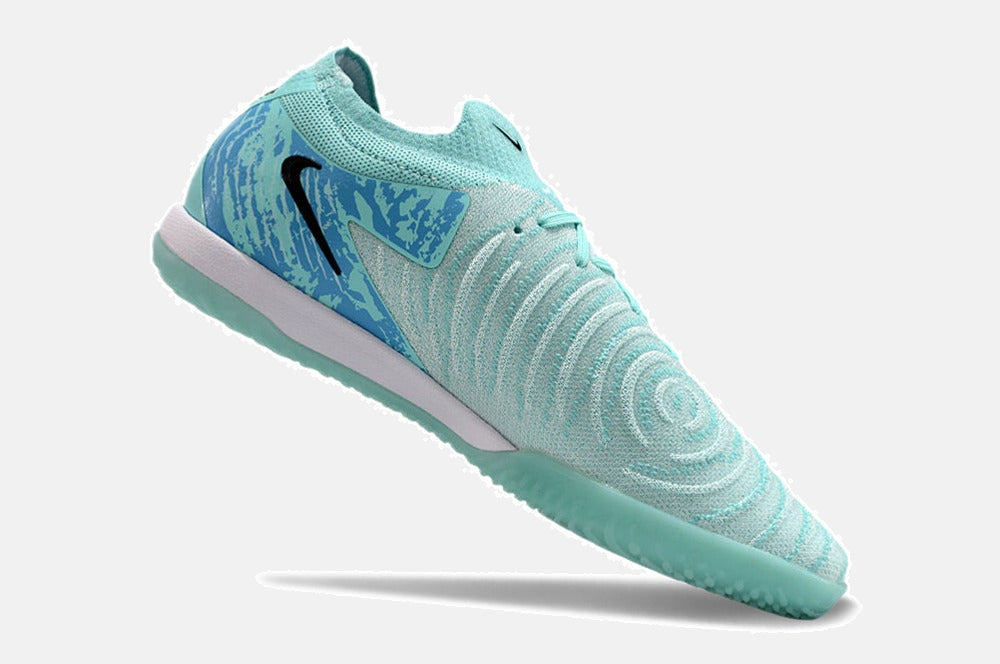 Tênis Futsal Nike Phantom GX II IC - Azul, Roxa e Preta