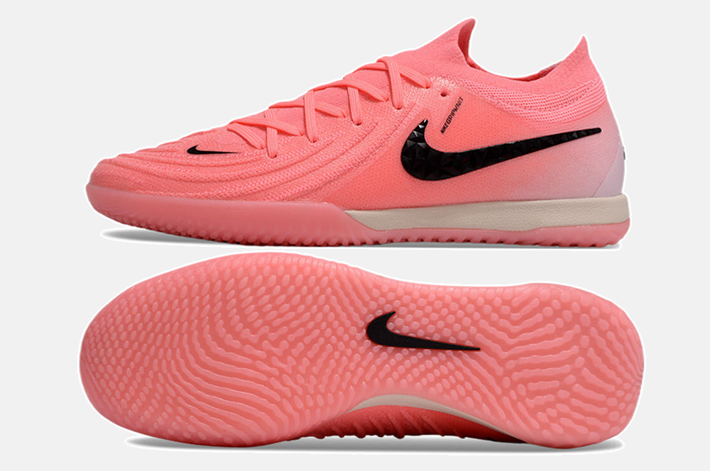 Tênis Futsal Nike Phantom GX II IC - Rosa e Preta