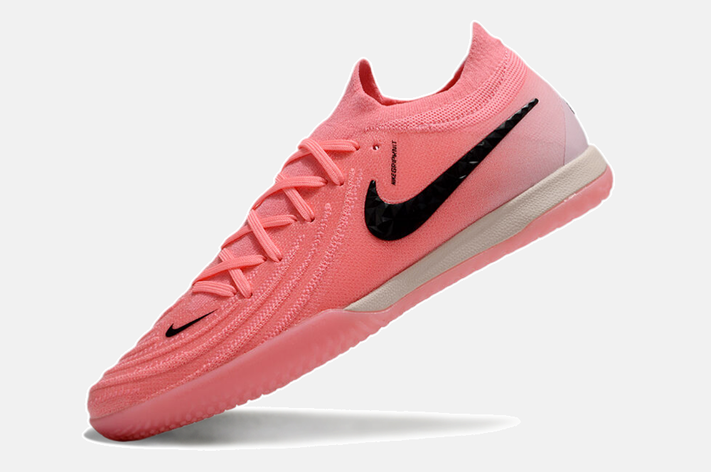 Tênis Futsal Nike Phantom GX II IC - Rosa e Preta