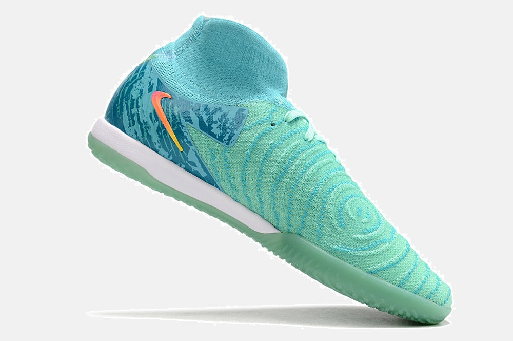 Tênis Futsal Nike Phantom Luna IC - Azul e Verde