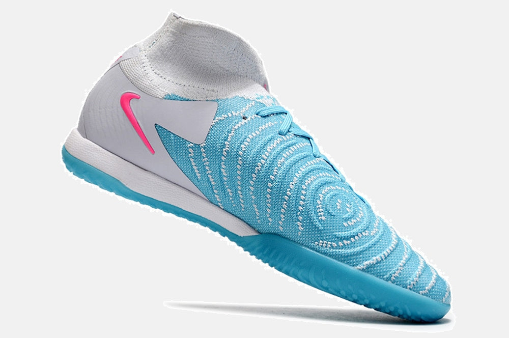 Tênis Futsal Nike Phantom Luna IC - Branca e Azul