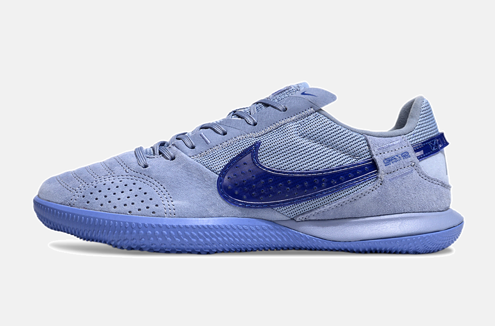Tênis Futsal Nike Street Gato IC - Azul e Azul Escura